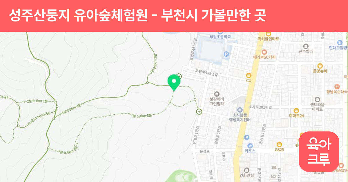성주산둥지 유아숲체험원 썸네일